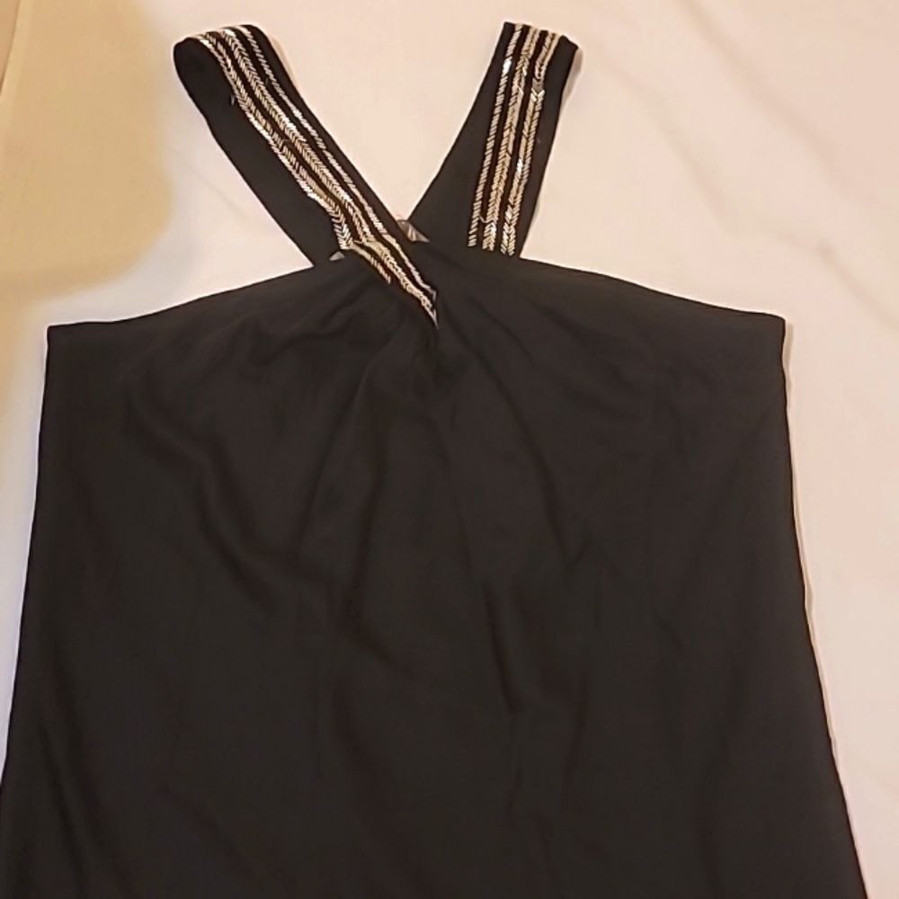 BANANA REPUBLIC  formal silk dress size xl